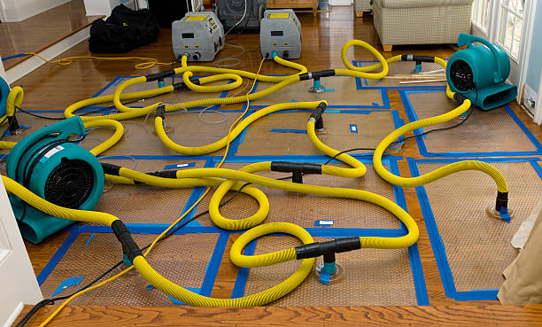 Professional Crawl Space Water Removal technician working in Fox Lake, WI